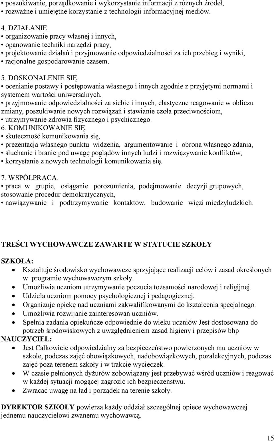 DOSKONALENIE SIĘ.
