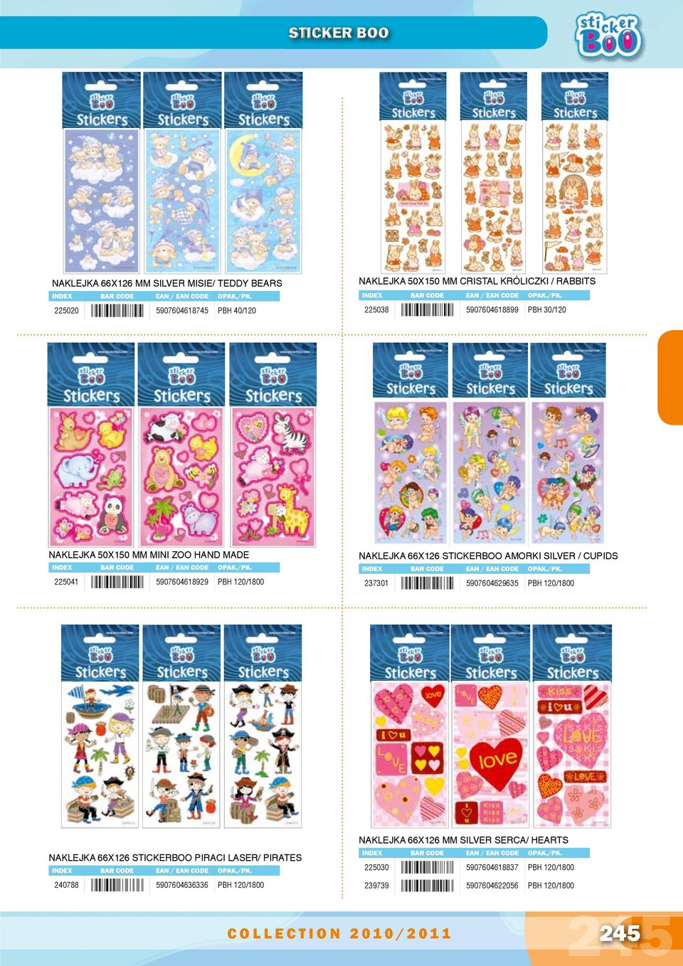5907604629635 PBH 120/1800 5 907604 618929 5 907604 629635 NAKLEJKA 66X126 STICKERBOO PIRACI LASER/ PIRATES 240788 5907604636336 PBH 120/1800 NAKLEJKA 66X126