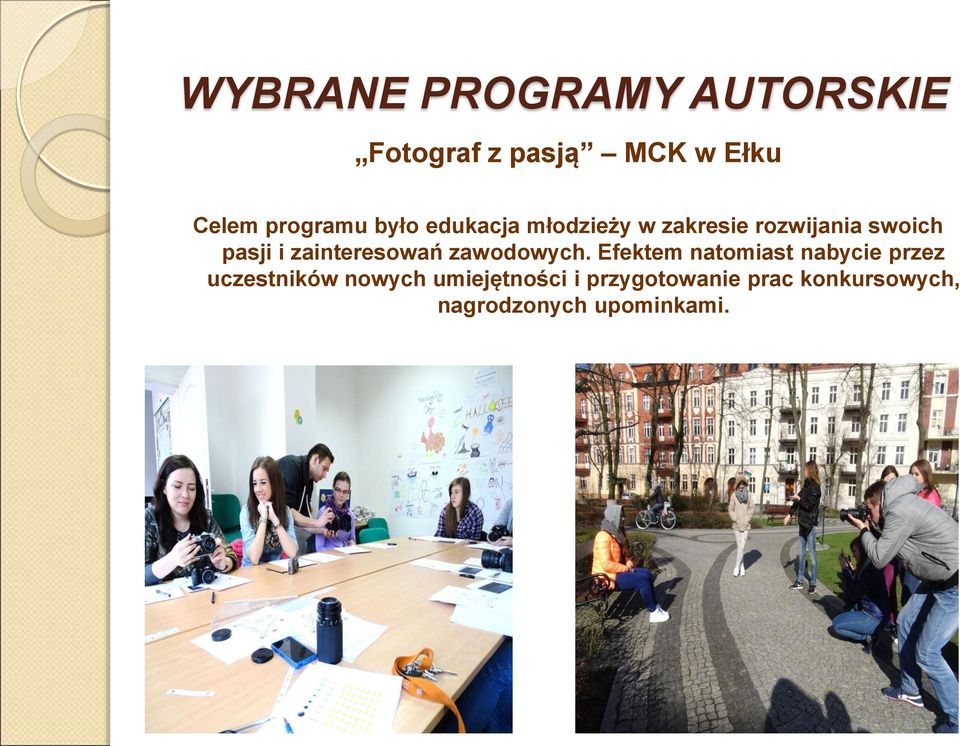 zainteresowań zawodowych.