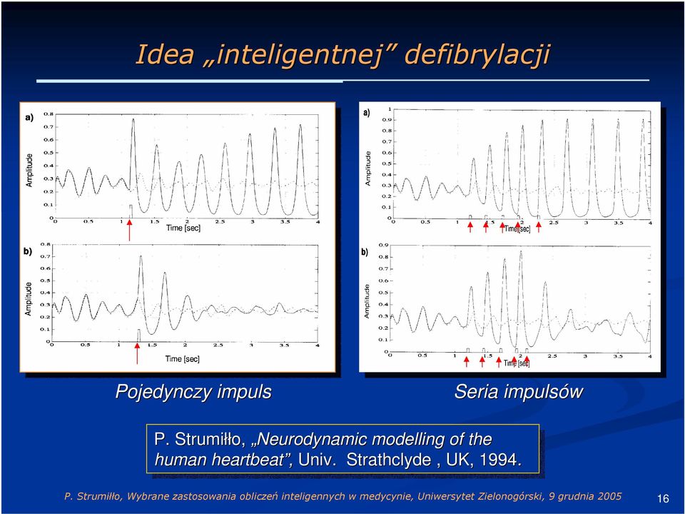 P. Strumiłło, Neurodynamic modelling of ofthe