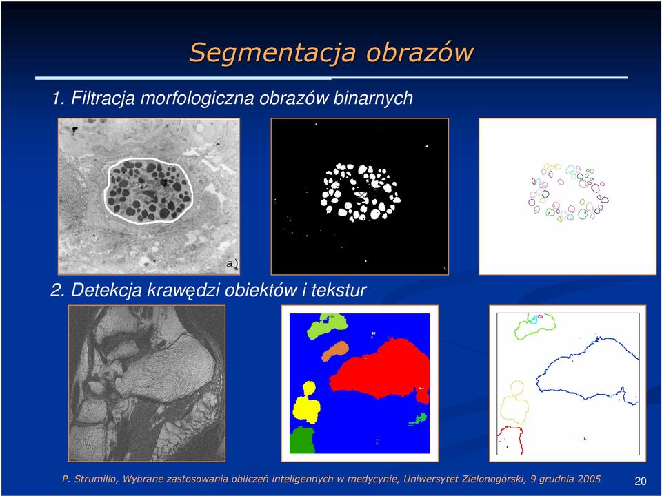 obrazów binarnych 2.