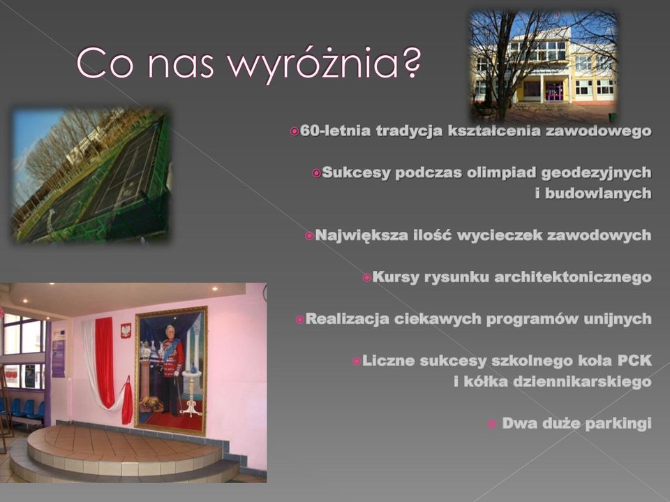 rysunku architektonicznego Realizacja ciekawych programów unijnych