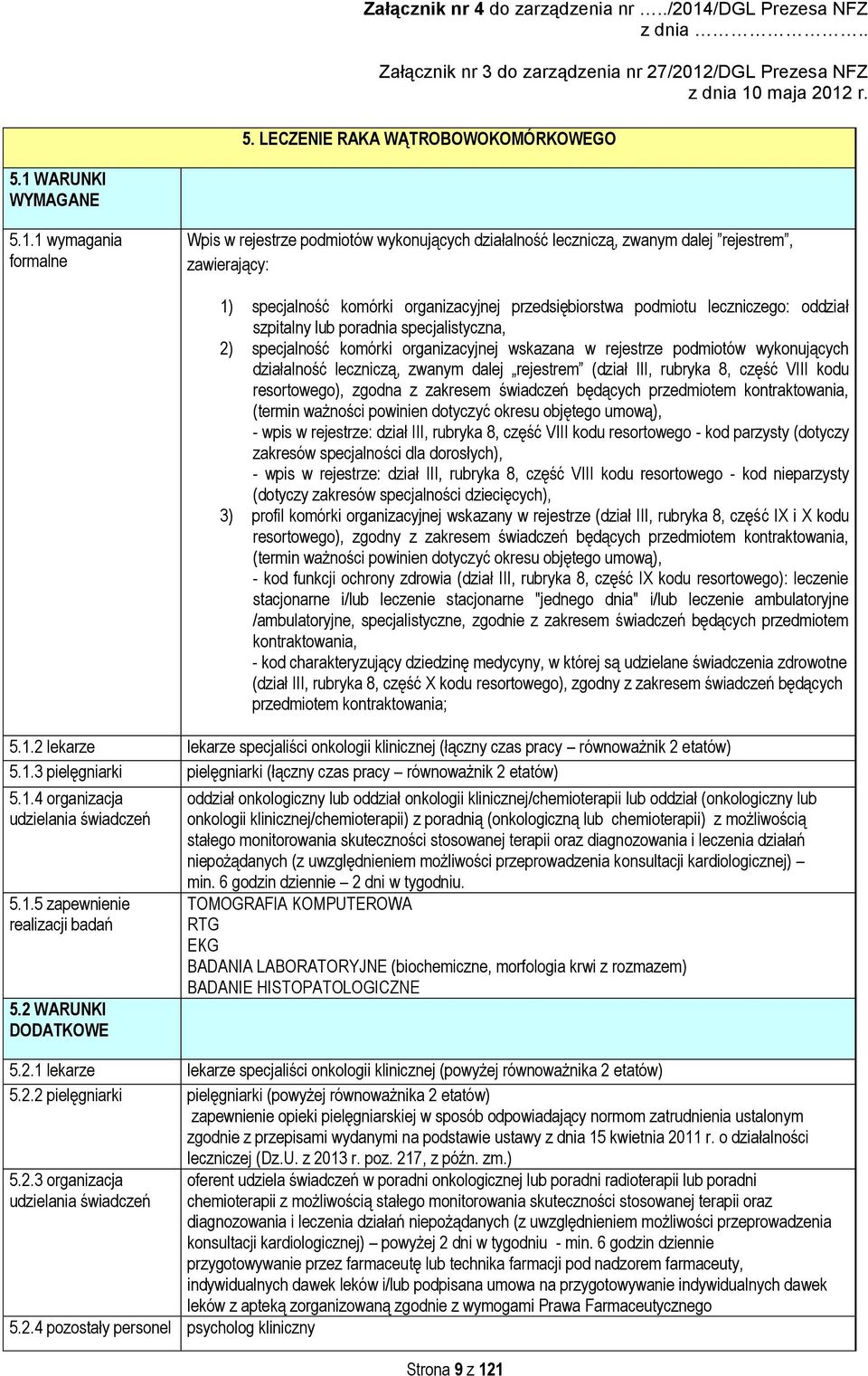 1 wymagania formalne Wpis w rejestrze podmiotów wykonujących działalność leczniczą, zwanym dalej rejestrem, zawierający: 1) specjalność komórki organizacyjnej przedsiębiorstwa podmiotu leczniczego: