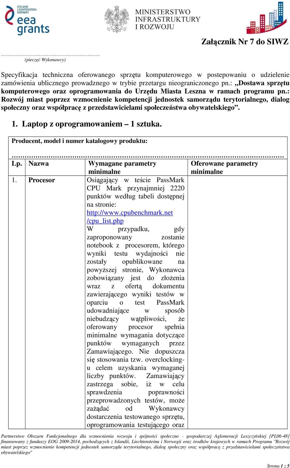 : Rozwój miast poprzez wzmocnienie kompetencji jednostek samorządu terytorialnego, dialog społeczny oraz współpracę z przedstawicielami społeczeństwa obywatelskiego. 1.