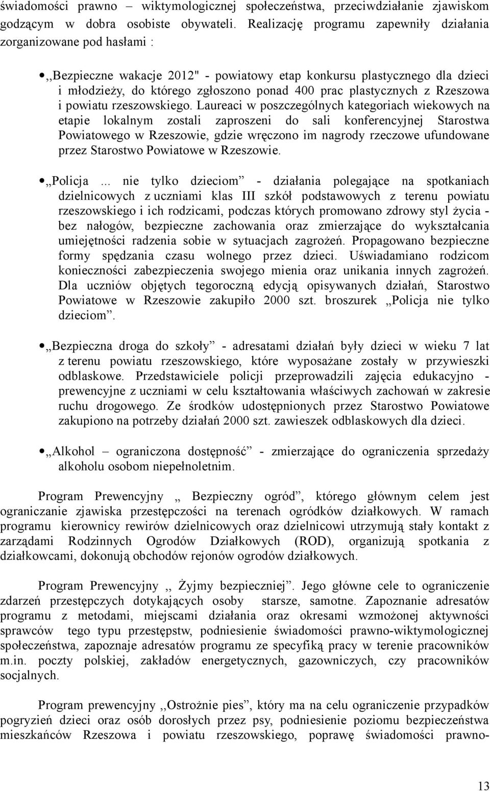 plastycznych z Rzeszowa i powiatu rzeszowskiego.