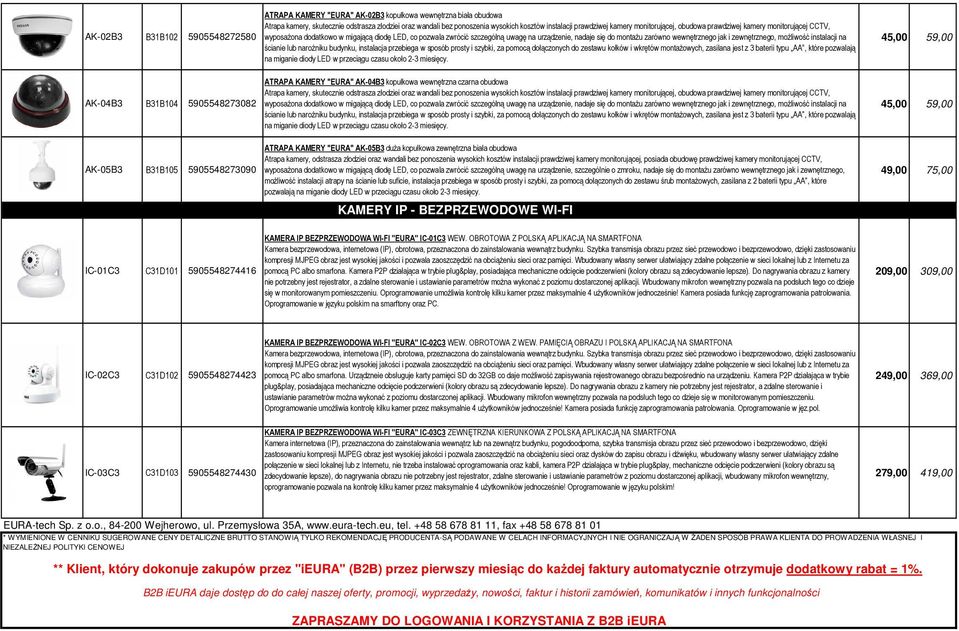 diodę LED, co pozwala zwrócić szczególną uwagę na urządzenie, nadaje się do montażu zarówno wewnętrznego jak i zewnętrznego, możliwość instalacji na ścianie lub narożniku budynku, instalacja