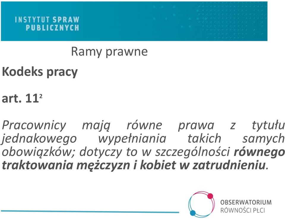 tytułu jednakowego wypełniania takich samych