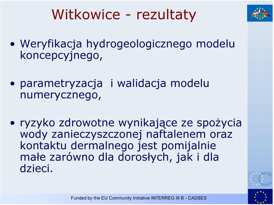 zdrowotne wynikające ze spożycia wody zanieczyszczonej naftalenem