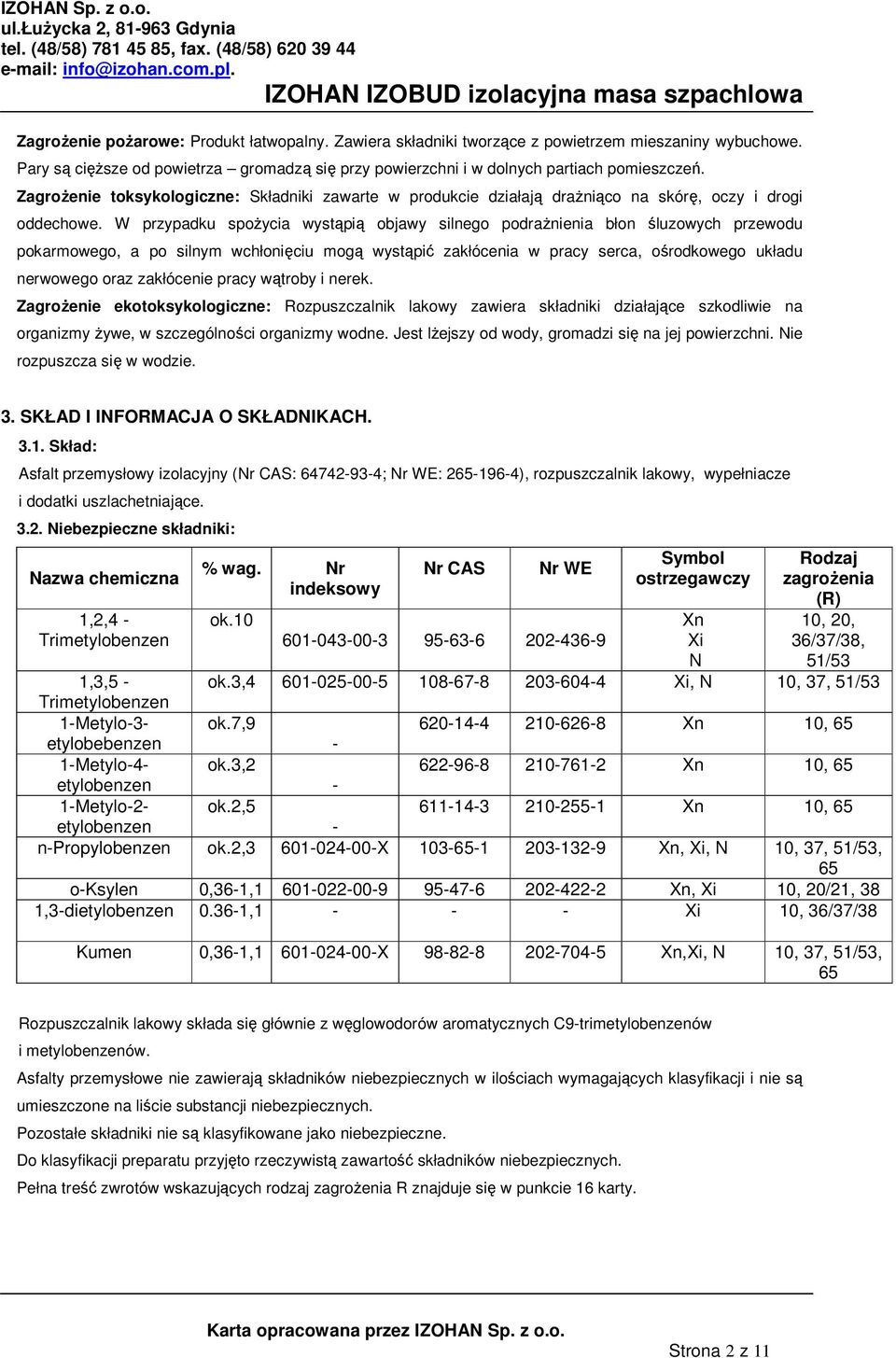 W przypadku spożycia wystąpią objawy silnego podrażnienia błon śluzowych przewodu pokarmowego, a po silnym wchłonięciu mogą wystąpić zakłócenia w pracy serca, ośrodkowego układu nerwowego oraz