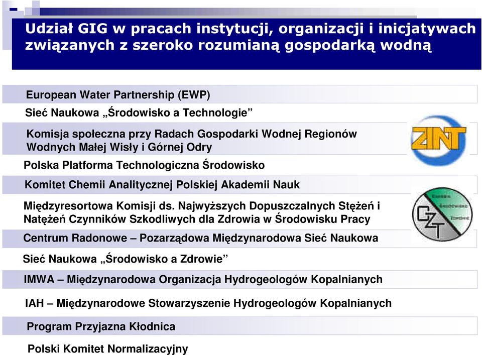 Międzyresortowa Komisji ds.