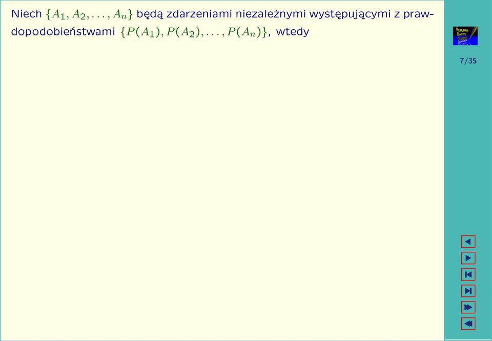 niezależnymi występującymi z