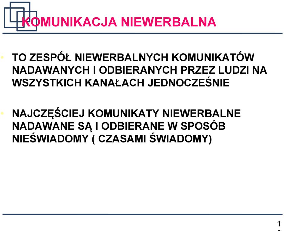 WSZYSTKICH KANAŁACH JEDNOCZEŚNIE NAJCZĘŚCIEJ KOMUNIKATY