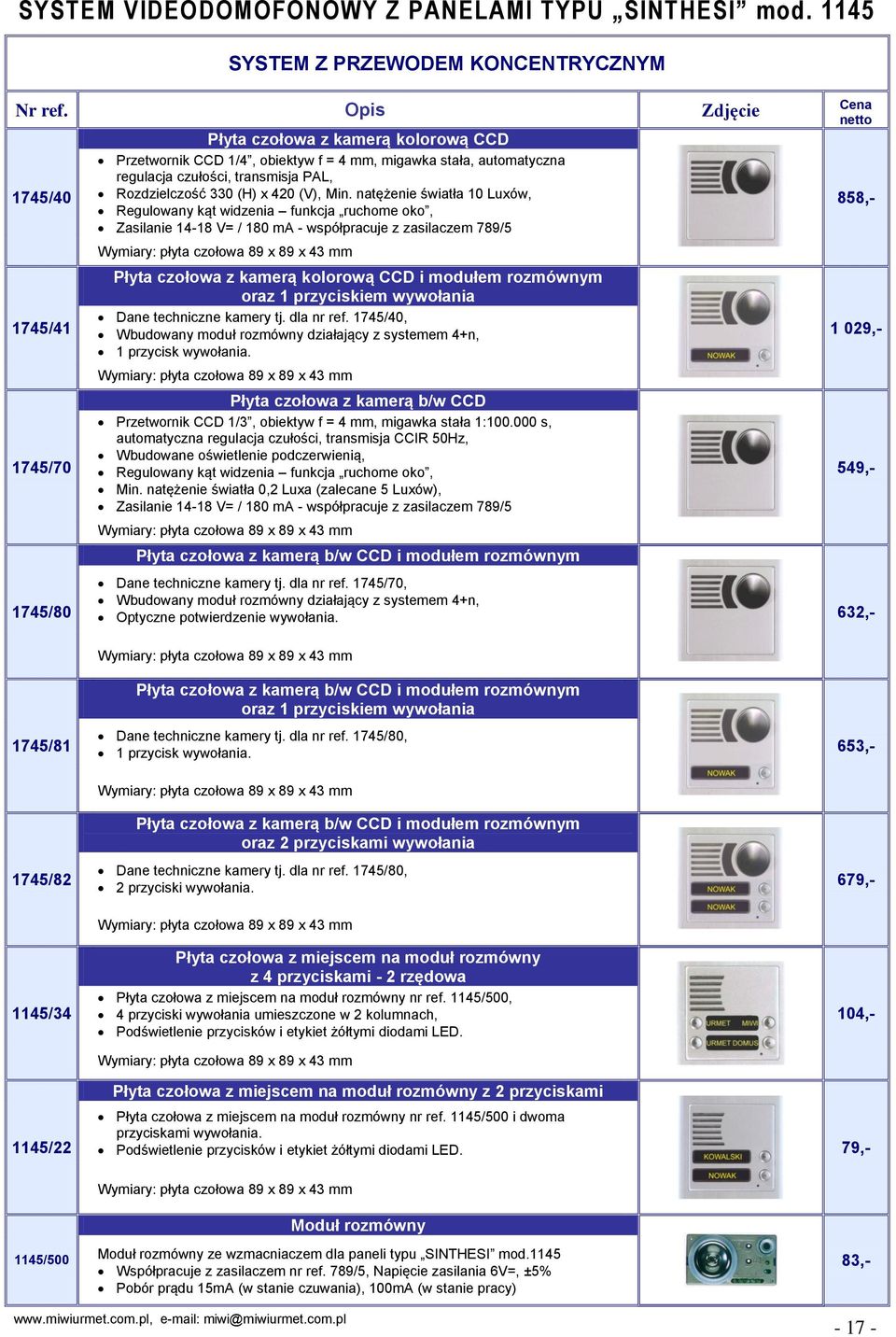 transmisja PAL, Rozdzielczość 330 (H) x 420 (V), Min.