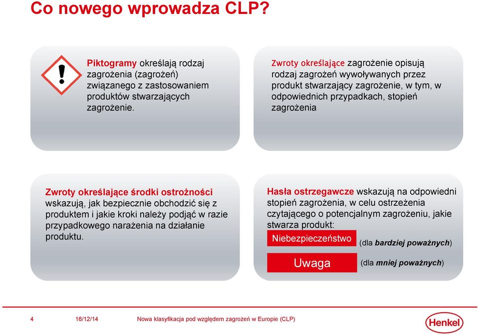 określające środki ostrożności wskazują, jak bezpiecznie obchodzić się z produktem i jakie kroki należy podjąć w razie przypadkowego narażenia na działanie produktu.