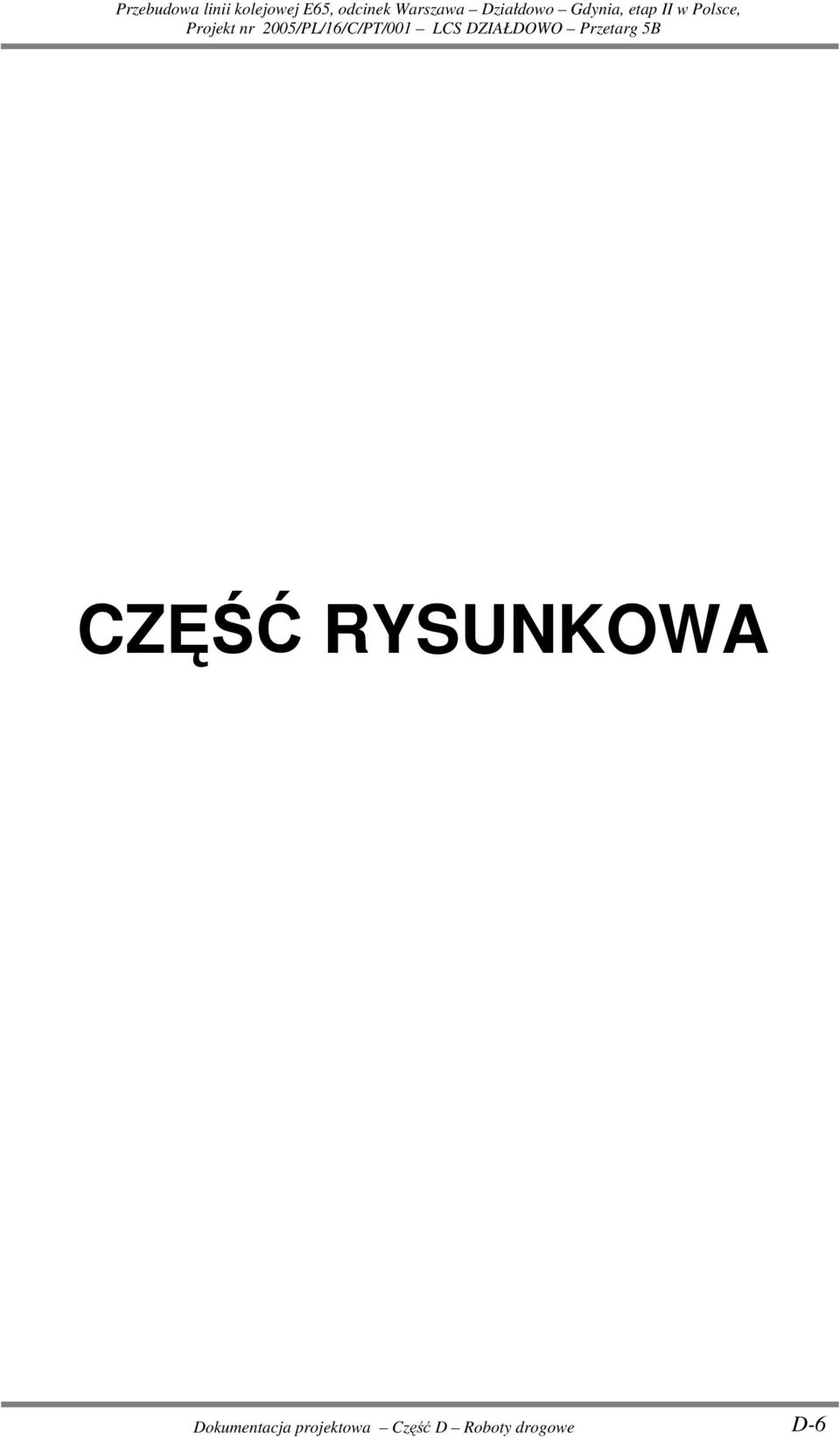 projektowa Część