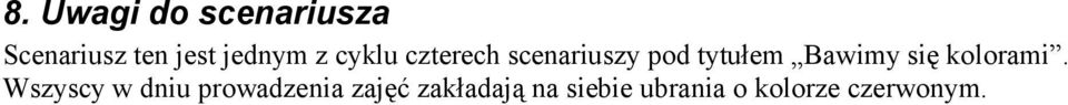 Bawimy się kolorami.