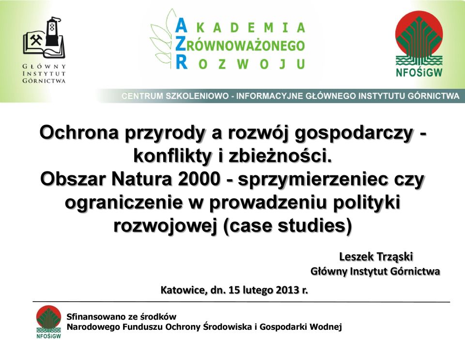 studies) Katowice, dn. 15 lutego 2013 r.