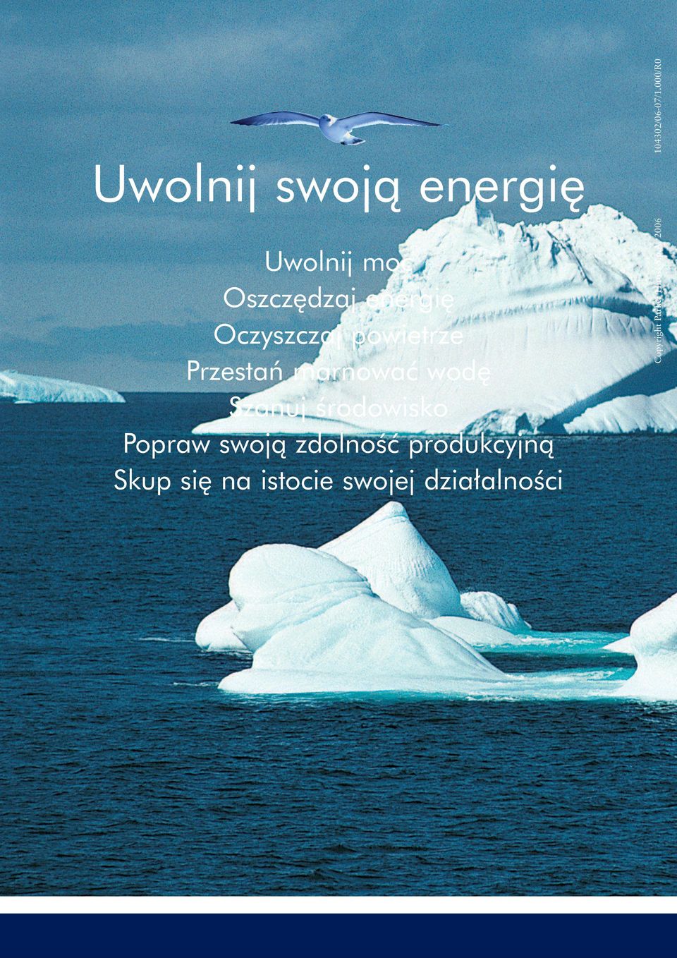 swojej dzia alnoêci Copyright Parker Hiross S.p.A. 2006 104302/06-07/1.