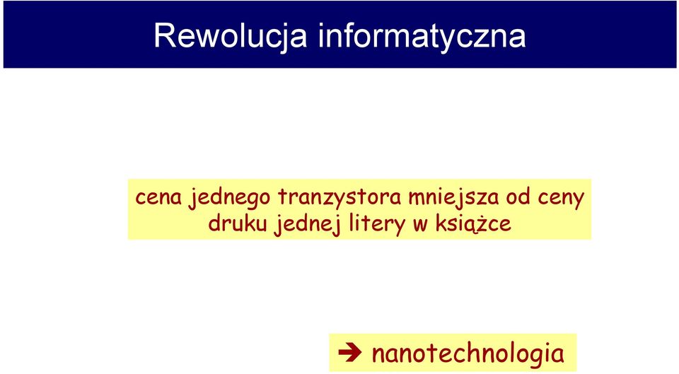 tranzystora mniejsza od ceny