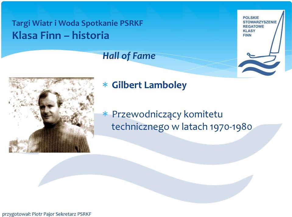 Przewodniczący komitetu