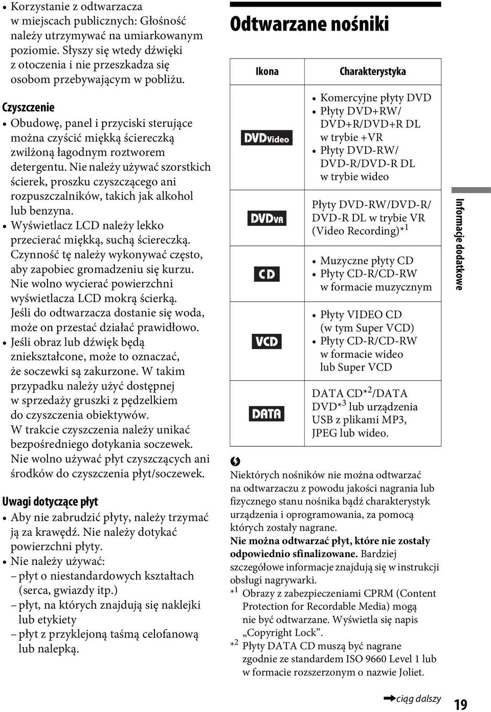 Nie należy używać szorstkich ścierek, proszku czyszczącego ani rozpuszczalników, takich jak alkohol lub benzyna. Wyświetlacz LCD należy lekko przecierać miękką, suchą ściereczką.