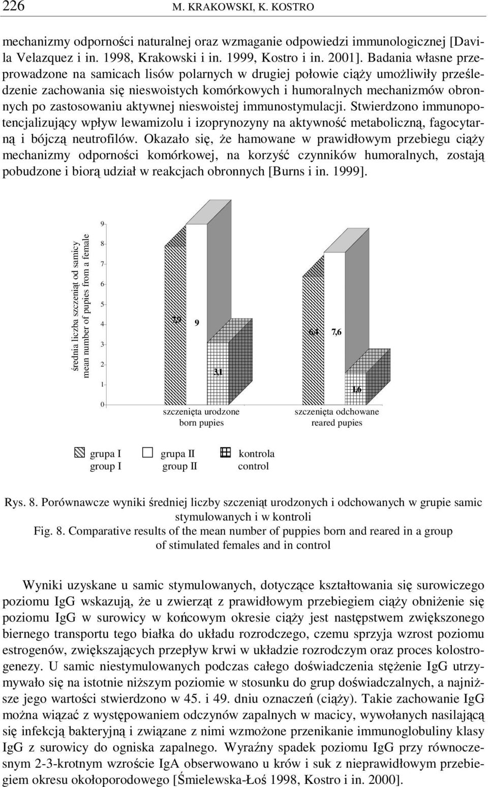 aktywnej nieswoistej immunostymulacji. Stwierdzono immunopotencjalizujcy wpływ lewamizolu i izoprynozyny na aktywno metaboliczn, fagocytarn i bójcz neutrofilów.