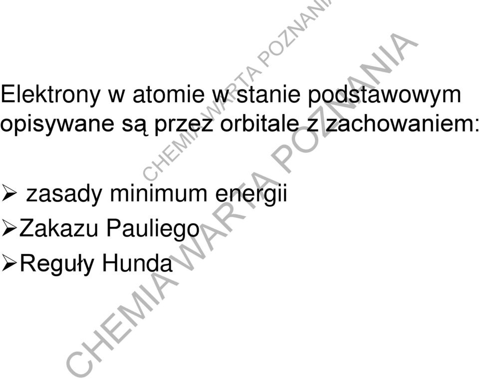 orbitale z zachowaniem: zasady