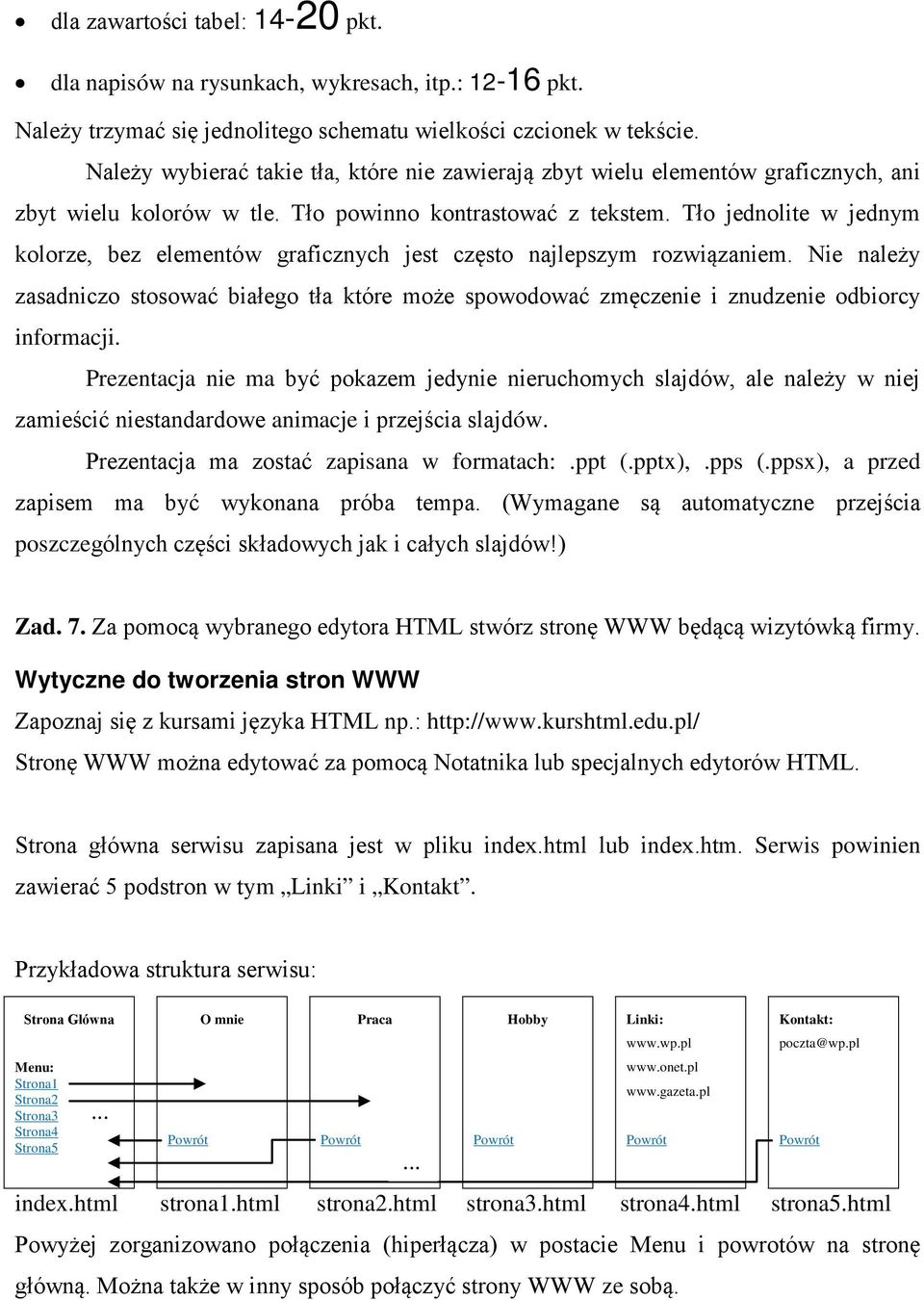 Tło jednolite w jednym kolorze, bez elementów graficznych jest często najlepszym rozwiązaniem.