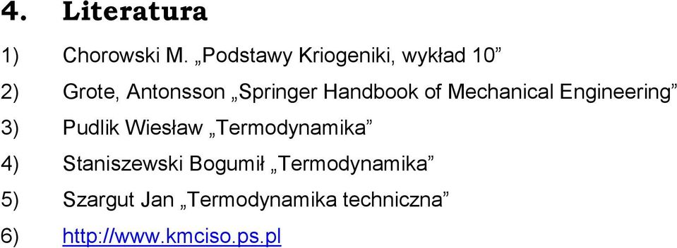 Handbook of Mechanical Engineering 3) Pudlik Wiesław