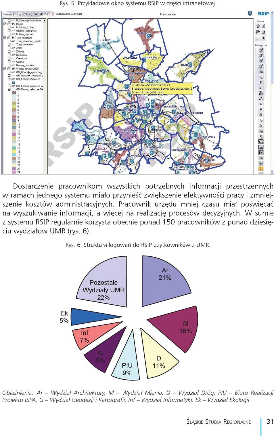 Dostarczenie pracownikom wszystkich potrzebnych informacji przestrzennych w ramach jednego systemu miało przynieść zwiększenie efektywności pracy i zmniejszenie kosztów Dostarczenie wszystkich