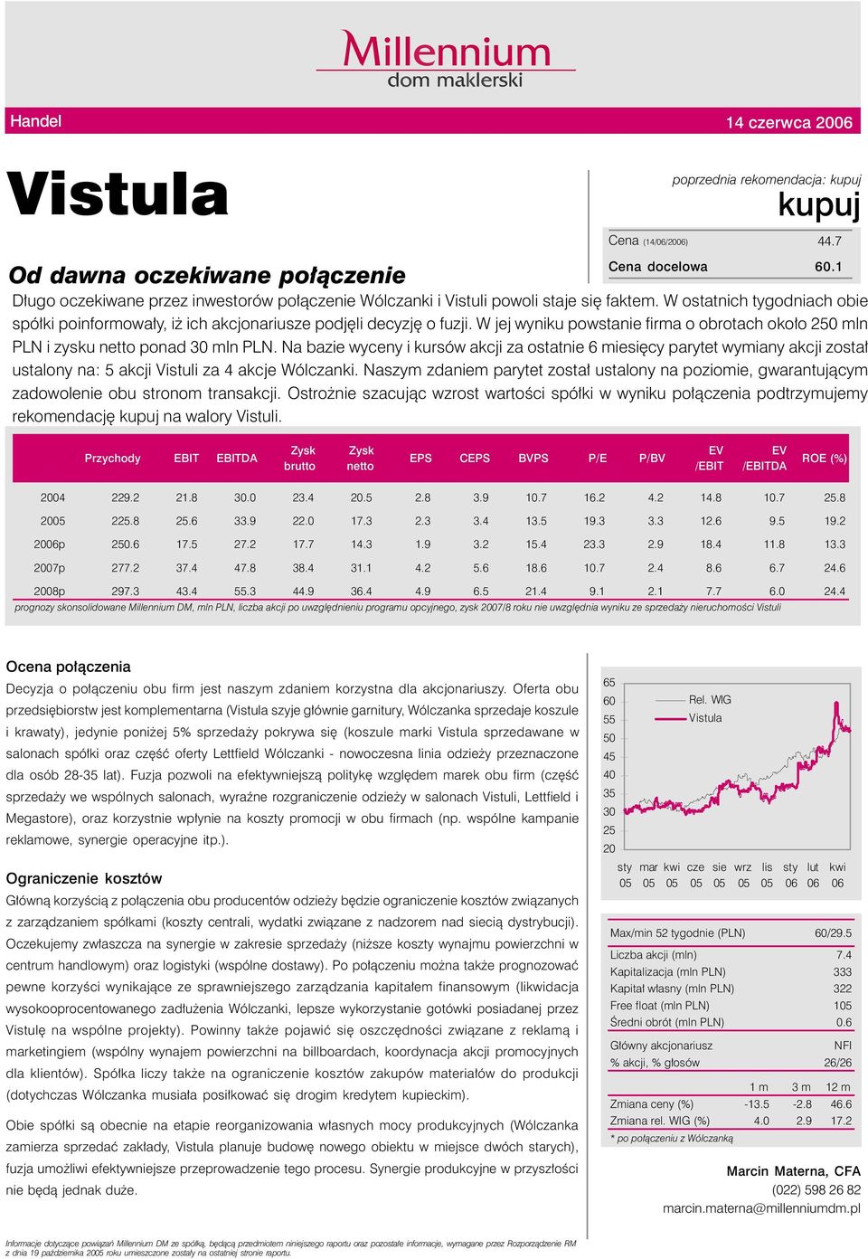 W jej wyniku powstanie firma o obrotach około 250 mln PLN i zysku netto ponad 30 mln PLN.