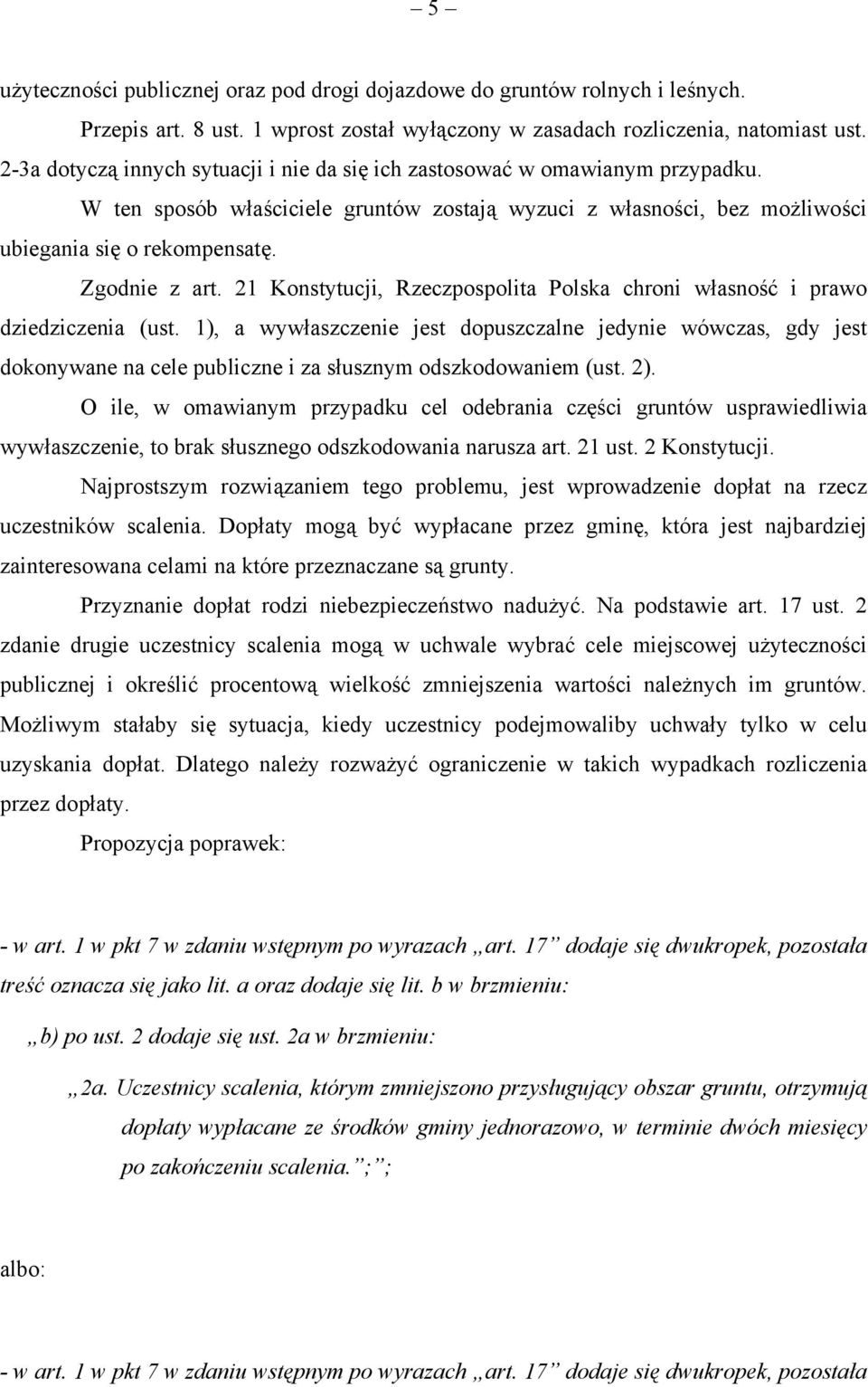 21 Konstytucji, Rzeczpospolita Polska chroni własność i prawo dziedziczenia (ust.