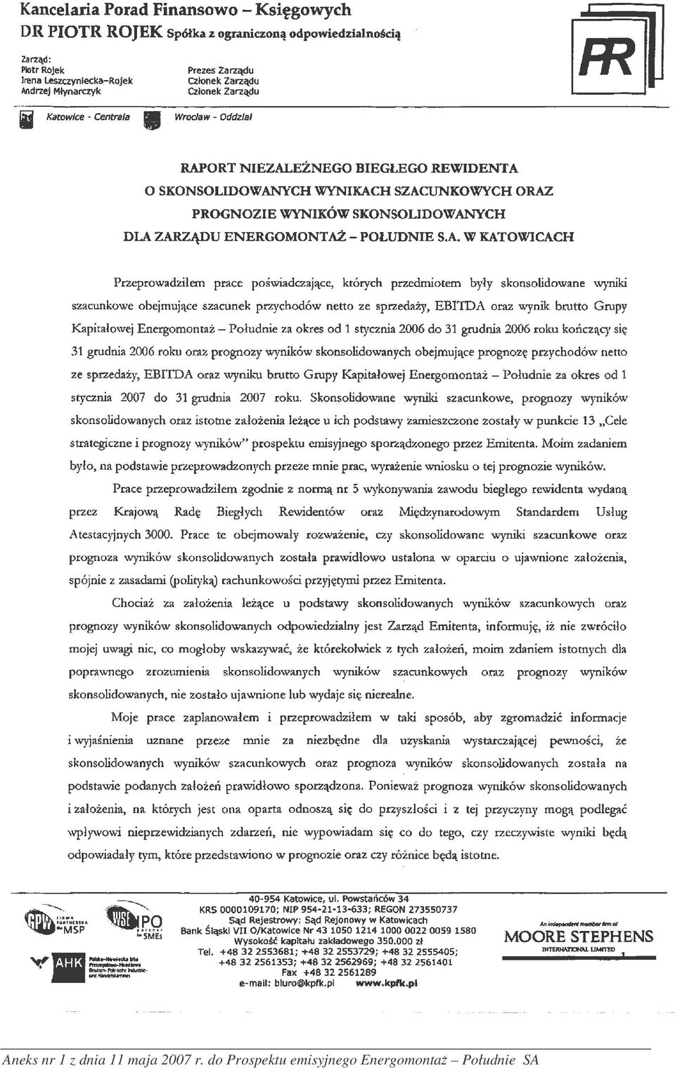 do Prospektu