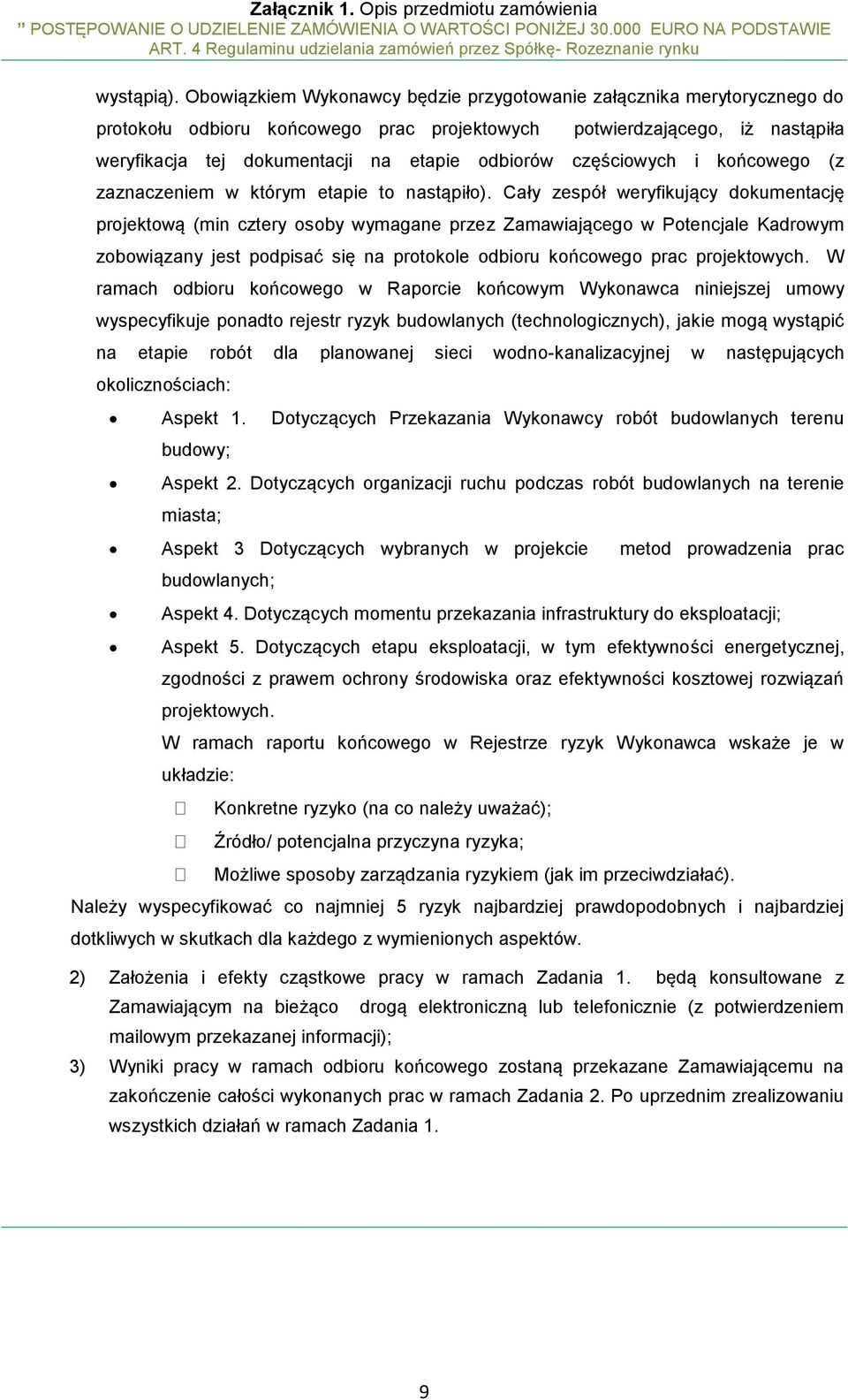 częściowych i końcowego (z zaznaczeniem w którym etapie to nastąpiło).