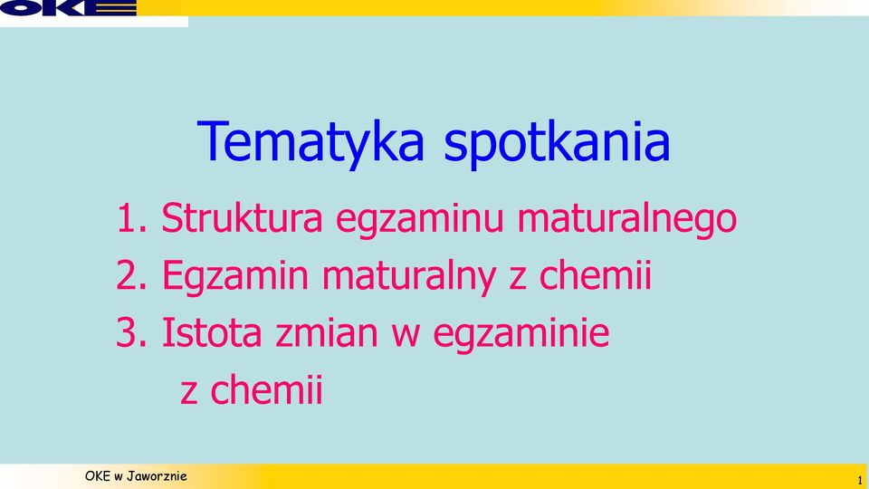 2. Egzamin maturalny z chemii