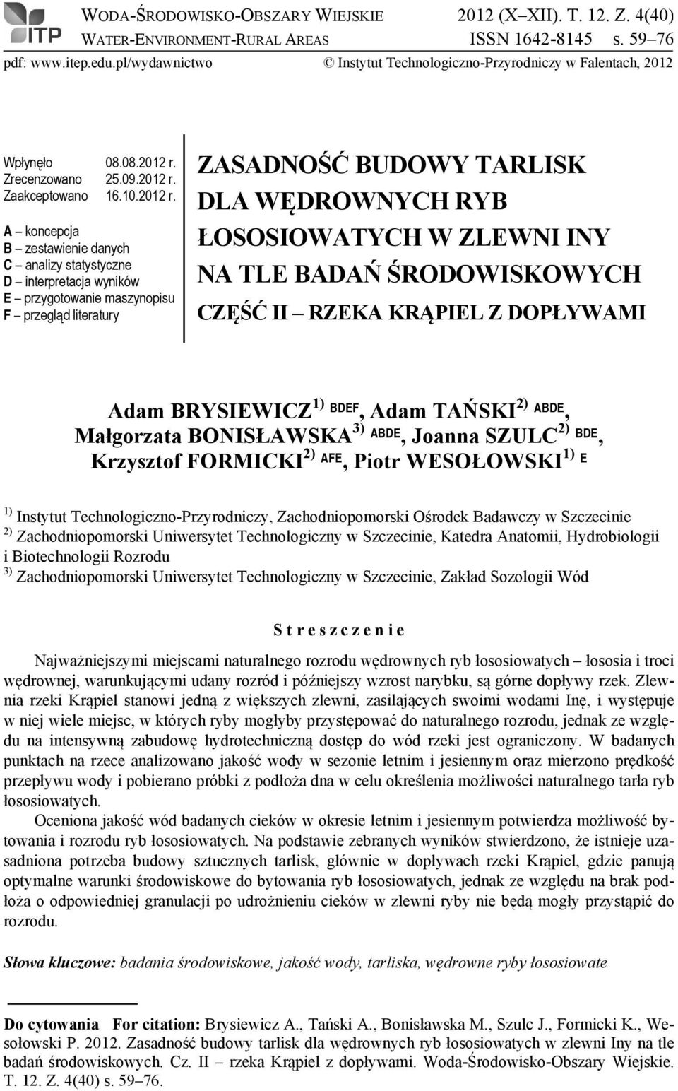 Zrecenzowano 25.09.2012 r.