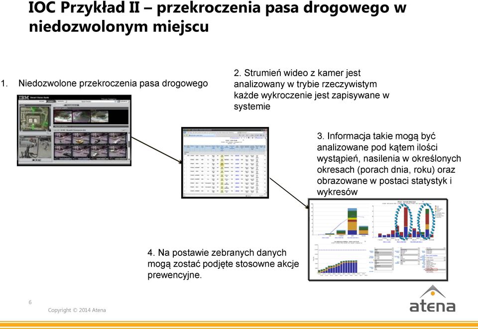 Informacja takie mogą być analizowane pod kątem ilości wystąpień, nasilenia w określonych okresach (porach dnia, roku)