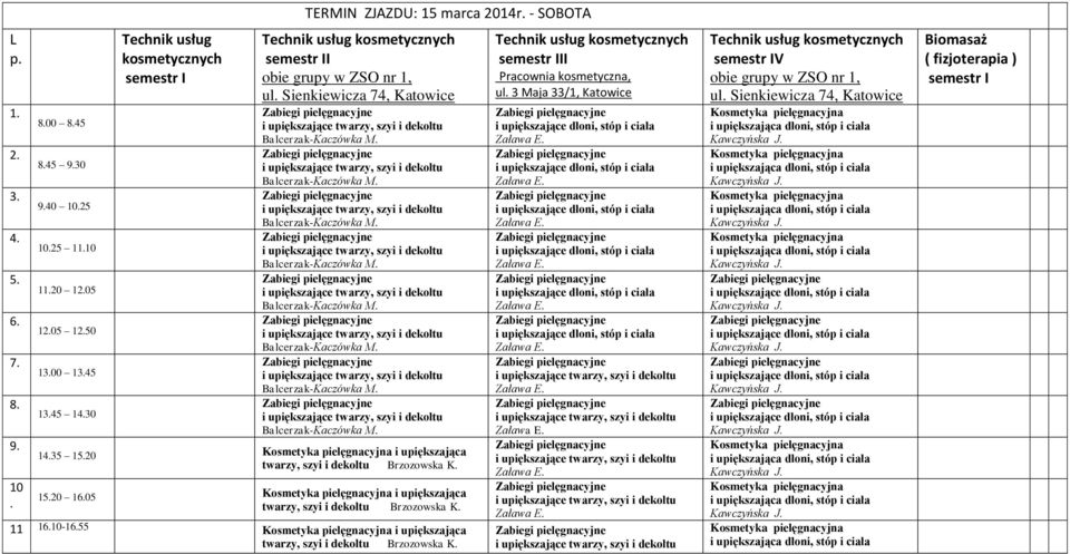 1605 i upiększająca twarzy, szyi i dekoltu Brzozowska K 11 16-1655 i upiększająca twarzy, szyi i dekoltu Brzozowska K II