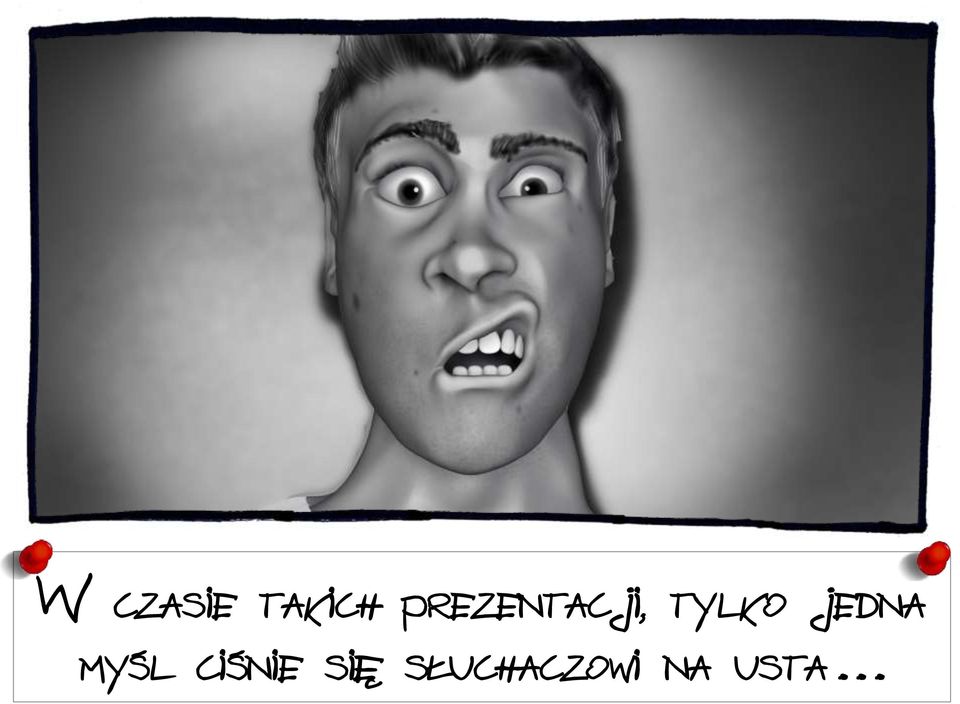 jedna myśl ciśnie