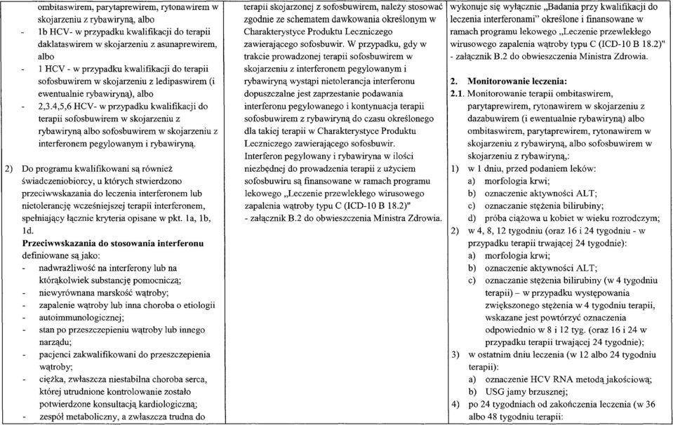 terapii Charakterystyee Produktu Leezniezego ramaeh programu 1ekowego.Leczenie przew1eklego daklataswirem w skojarzeniu z asunaprewirem, zawierajacego sofosbuwir.