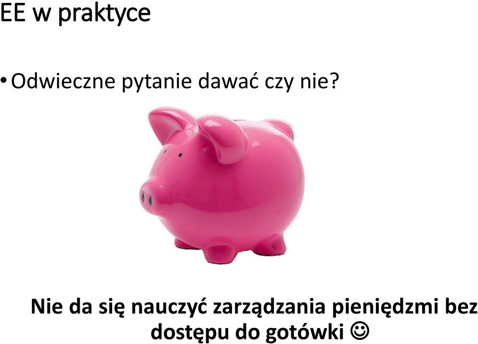 Nie da się nauczyć