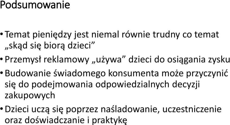 konsumenta może przyczynić się do podejmowania odpowiedzialnych decyzji