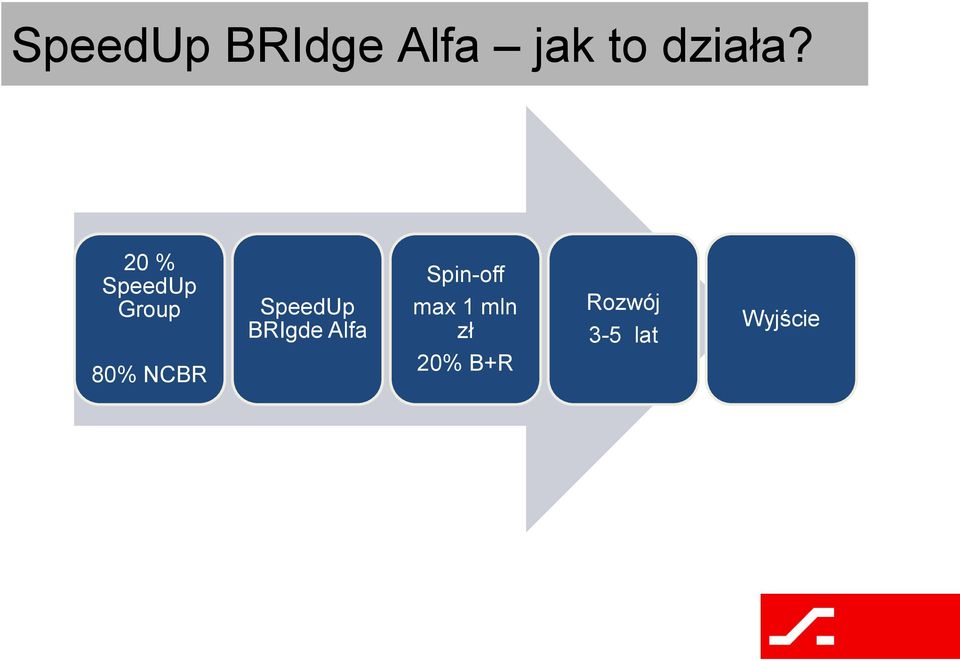 SpeedUp BRIgde Alfa Spin-off max