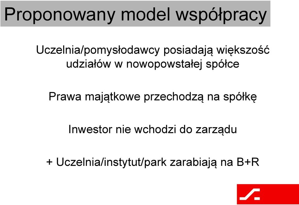 Prawa majątkowe przechodzą na spółkę Inwestor nie