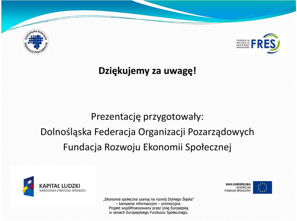 Organizacji Pozarządowych Fundacja Rozwoju Ekonomii