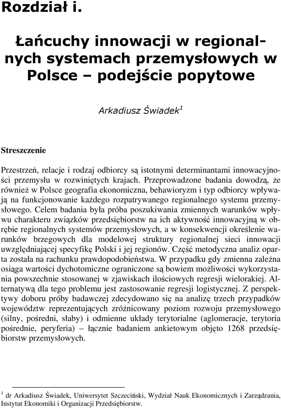 przemysłu w rozwiniętych krajach.