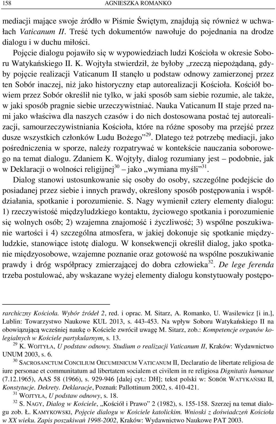 ścioła w okresie Soboru Watykańskiego II. K.