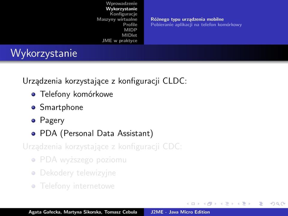 komórkowe Smartphone Pagery PDA (Personal Data Assistant) Urządzenia