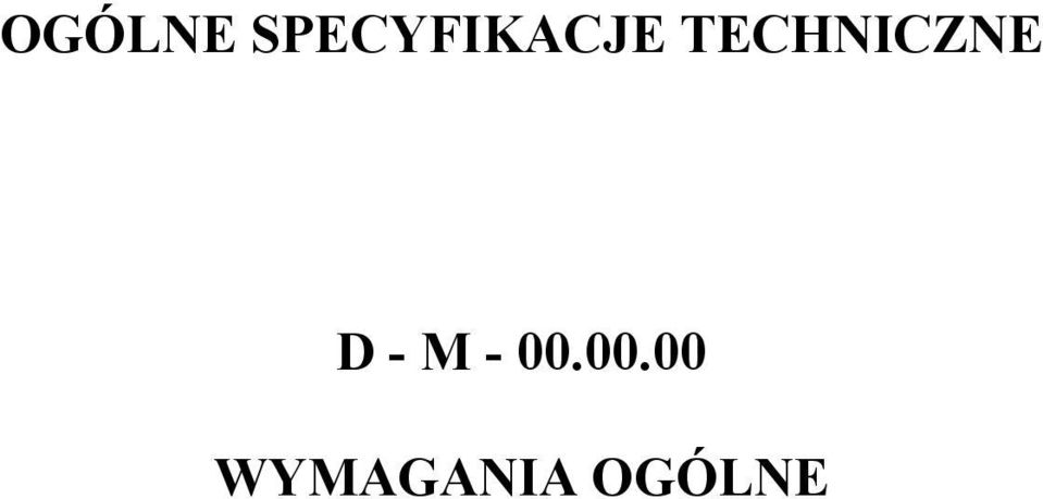 TECHNICZNE D -