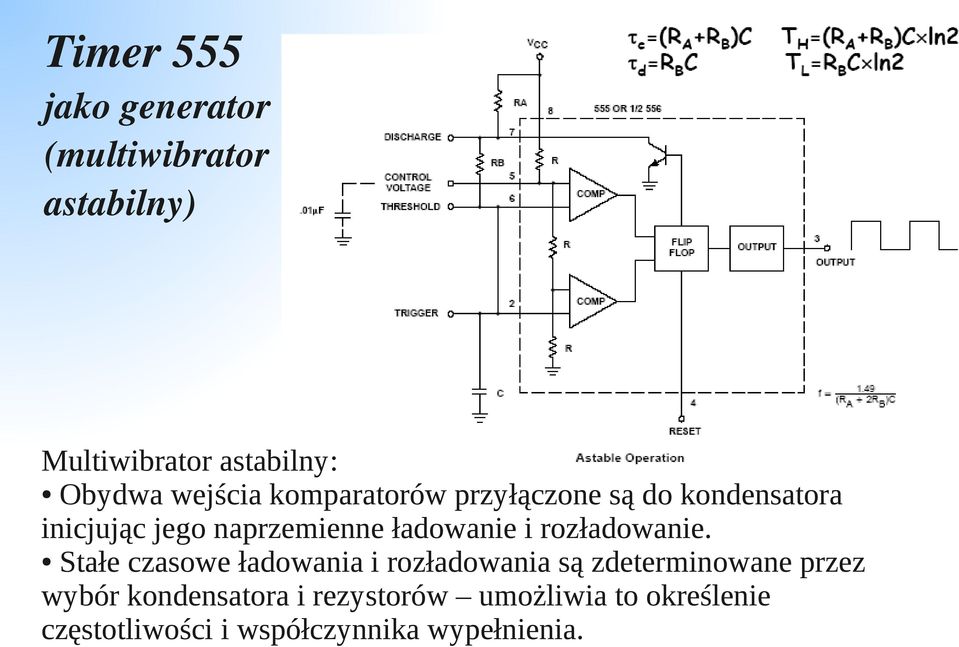 ładowanie i rozładowanie.